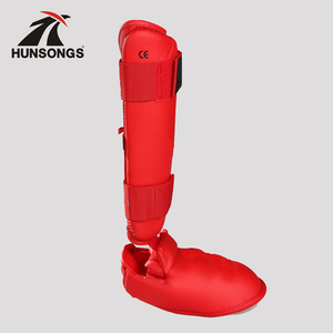 Ventes d'achats en ligne Protège-tibia en cuir PU de haute qualité pour karaté - Product Image 4
