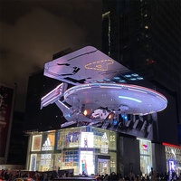 Pantalla LED Solar Digital Móvil para Publicidad en Exteriores, Cartel de Promoción Temporal para Edificios