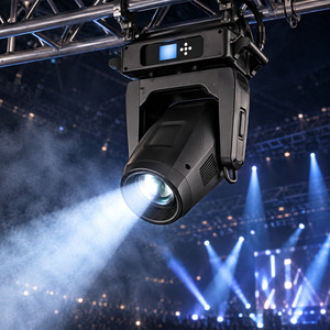 Projecteur LED à tête mobile IP65 800W CMY + CTO avec volets de cadrage et zoom 5-50° pour concerts en extérieur - Product Image 3