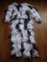 Ensemble de camouflage de chasse en polyester 100% pour l'extérieur, camouflage neige, tailles M/L/XL/2XL