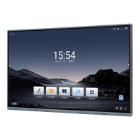 Regitech OEM ODM 4K LCD 65-110 Inci Papan Tulis Digital Interaktif Layar Sentuh Papan Pintar Android Windows 20-Titik