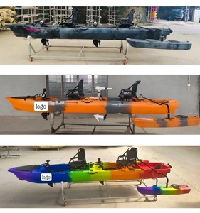 Meilleur Kayak de Pêche 2025 pour Expérimentés, 14 pieds, en Rotomoulage, à Pédales, en Plastique, Canot de Pêche, Fabriqué en Chine, avec Rudder Nativ Intégré - Product Image 4