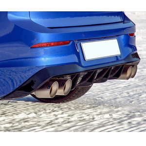 Adecuado para Volkswagen <span class=keywords><strong>Golf</strong></span> 8 <span class=keywords><strong>Pro</strong></span> <span class=keywords><strong>Max</strong></span>, Doble Salida de Escape Trasera - Product Image 5
