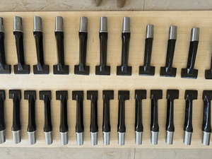 Herramienta de apisonamiento de lastre de ferrocarril de carburo de tungsteno para mantenimiento ferroviario CU30.10840.FRI Piezas y accesorios de tren - Product Image 2
