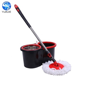 Serpillère Tornado 360° en plastique non recyclé de couleur noire, très vendue - Product Image 5