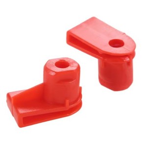 Clips de fixation en plastique pour voiture, type aile, avec écrou et vis d'installation, pour remplacement et réparation de carrosserie et de fixation de garde-boue - Product Image 1