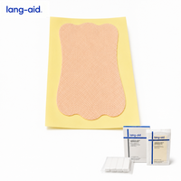 Lang-Aid Coussinets absorbants pour les aisselles, 11,5*15cm, en maille polyester respirante, invisibles, couleur chair