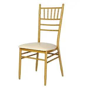 Большой стул для вечеринки, свадьбы, вечеринки, белого и золотого цвета, уличный зал, прозрачный мягкий стул