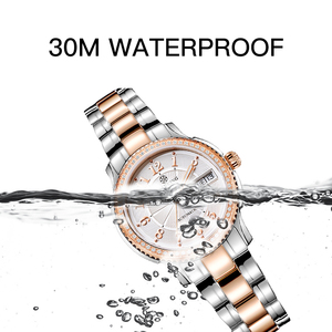 <span class=keywords><strong>Orologio</strong></span> Meccanico <span class=keywords><strong>Automatico</strong></span> <span class=keywords><strong>da</strong></span> <span class=keywords><strong>Donna</strong></span> di Lusso Personalizzato, Casual Business, Impermeabile, Cassa in Acciaio Inossidabile, Calendario Singolo - Product Image 4