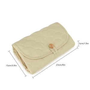 Portable pliable Polyester bébé <span class=keywords><strong>sac</strong></span> à couches dessin animé-imprimé respirant imperméable matelas à <span class=keywords><strong>langer</strong></span> confortable pour bébé - Product Image 4