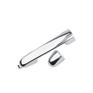 Kia Soul Door Handle Cover 82651-2K510 82661-2K510 Chrome Exterior Replacement Part Silver <b>ABS</b> Material - Product Image 4