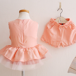 Robes de cérémonie pour petites filles, dernières tendances, ensembles jupe et haut - Product Image 4