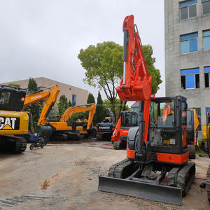 Excavadora hidráulica usada Hitachi ZX55 excavadora sobre orugas excavadora HITACHI usada de alta calidad - Product Image 3