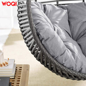 ऊकी डबल सीट रतन अंडे की कुर्सी वयस्क विचर पैटियो स्विंग चेयर - Product Image 3