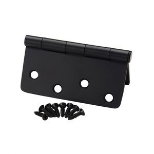 WEKIS IAntique Charnière de porte en acier noir, moderne, pour construction commerciale, avec vis et perceuse, poignée de meuble - Product Image 4