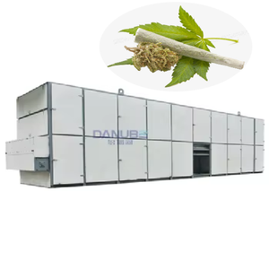 Équipement de séchage de ceinture de maille de fleur de pavot automatique continu commercial laisser la Machine de séchage - Product Image 1