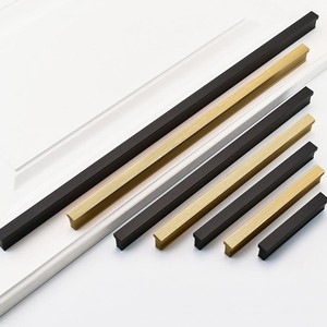 T Shaped Aluminum Alloy Cabinet Handle For Wardrobe Drawer Minimalist Design Durable ALS4143 - Product Image 1
