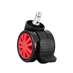 Juego de ruedas giratorias de poliéster de última generación que no dejan marcas, juego de 4 piezas, acabado anticorrosivo y superficie suave al tacto para estanterías de uso intensivo - Product Image 3