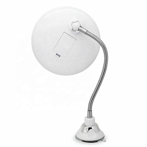 Cuello de cisne Flexible de 10x <span class=keywords><strong>espejo</strong></span> <span class=keywords><strong>baño</strong></span> <span class=keywords><strong>ventosa</strong></span> Led vanidad <span class=keywords><strong>espejo</strong></span> de maquillaje con luces LED - Product Image 4