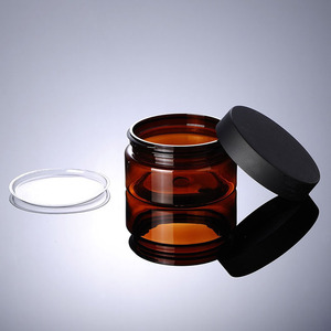Jar Plastic 3oz 4oz 5oz 6oz 8oz 10oz 12oz 16oz 32oz Food Grade Honey Jar With Screw Top Lids Body Butter Scrub Container Pet Plastic Jar