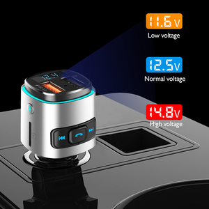Nuevo transmisor inalámbrico Bluetooth con pantalla LED Mini Kit de coche transmisor FM - Product Image 2