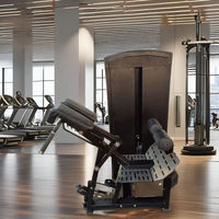 Équipement de gymnastique Extension du dos assis Curl Machine Fitness Musculation Pin Load Selection Machines