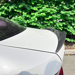 Bmw Rear Spoiler Blade Style Piano <b>Black</b> Carbon Fiber Texture For 3 Series G20 320i 325i 2019+ Trunk <b>Wing</b> - Product Image 3
