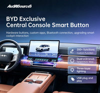 Audiosources BYD - Boutons physiques intelligents universels à lumière fluide - Bluetooth - 200 fonctions personnalisables - Accessoires Plug-and-Play