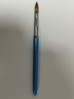 Pinceau à ongles professionnel en poils de Kolinsky dégradés, pinceau à ongles en acrylique pur, poudre de manucure, manche personnalisé, pinceau en poils de zibeline pour acrylique