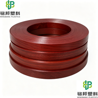 Bande de chant PVC en gros d'usine, couleur stable, pour placards de cuisine et panneaux de garde-robe