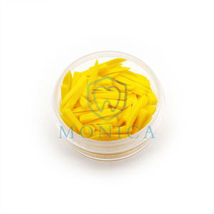 Cuñas dentales de madera desechables, cuñas de plástico de colores, para relleno Dental - Product Image 4