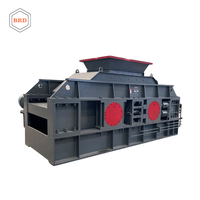 Nouveau concasseur à rouleaux BRD avec moteur AC et contrôle PLC, haute capacité (max. 3t/h), pièces d'usure renforcées pour utilisation en centrale d'agrégats