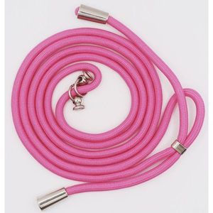 เชือกผูกผมสีบานเย็นพร้อมปลายโลหะสำหรับจัดแต่งทรงผมและถักเปีย - Product Image 1