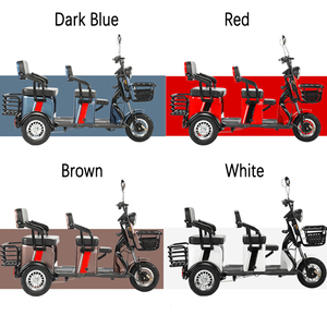 Triciclo para Adultos al Por Mayor a Precio de Fábrica, 48V 20Ah 800w, Scooter Eléctrico de Gran Potencia, Modelo BY-ECG40010 - Product Image 6