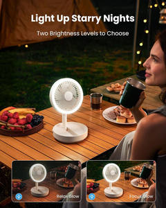 Ventilador de Escritorio Recargable con 3 Velocidades Ajustables, Logotipo y Color Personalizados OEM/ODM, Certificado, Venta al Por Mayor - Product Image 5