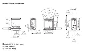Lecteur de codes-barres laser fixe SICK CLV505-0000(1046317) pour la traçabilité des codes 1D sur convoyeurs d'emballage - Product Image 4