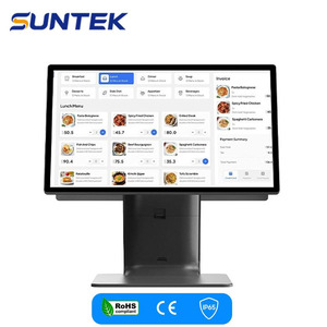 Terminal de caisse tactile Suntek 15,6 pouces pour café, épicerie, point de vente de bureau - Product Image 1