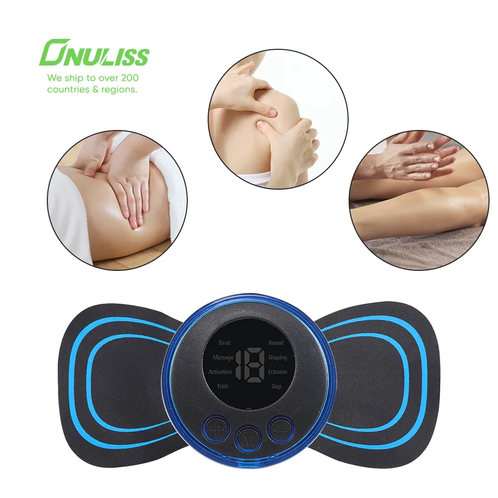 Mini masseur de cou Portable, masseur électrique, coussinets de Massage Cervical, soulage la pression pour tout le corps