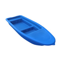 Bateau de pêche en PEHD rotomoulé, épaissi, étanche, résistant à la corrosion, personnalisé OEM, avec coque durable et stable, vente en gros