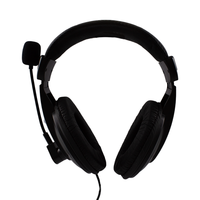 2025 baru Harga Murah Earphone Headset komputer kawat Headphone Noise Cancelling 3.5mm Jack Headphone Game dengan Mic