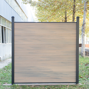 Panneaux composites de cloture d'extérieur durables <span class=keywords><strong>moins</strong></span> chers Panneaux de clôture Clôtures <span class=keywords><strong>en</strong></span> Wpc - Product Image 5