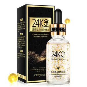 Private label IMAGES Anti Aging Anti Wrinkle moisturizing Hyaluronic Acid 24K Gold Serum