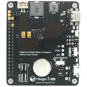 Módulo de Batería UPS PiSugar S Plus para Raspberry Pi 3B/4B |   5000 mAh, salida de 5 V 3 A, Tipo C/Micro-USB, alimentación basada en hardware W898 - Product Image 1