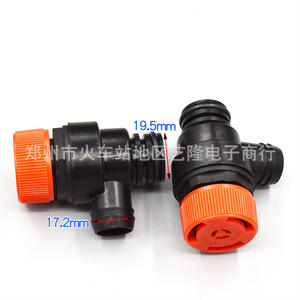 Válvula de seguridad de 1/2 pulgada con rosca manual para gas a temperatura normal para sistemas de calefacción de calderas - Product Image 1