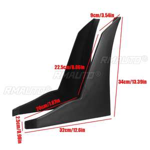 Aileron latéral universel pour pare-chocs de voiture, garniture de protection latérale pour Subaru WRX STI Impreza BRZ Legacy Outback - Product Image 6