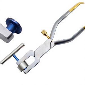 Optitech Healthcare PR-7404 Broyeur osseux pour implants dentaires Instrument chirurgical manuel Silver Power Grip Classe II CE Chirurgical - Product Image 1