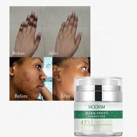 Crème Visage Éclaircissante Anti-Taches et Taches de Rousseur, Correcteur de Taches Brunes à Élimination Puissante en 7 Jours, Soin de la Peau, Marque Privée