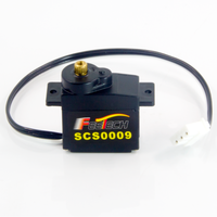 Servo Micro Feetech SCS009 con Caja de Engranajes Metálica, 2.5kg, 9g, para Helicópteros RC, Robots Inteligentes, Humanoides, DIY y Educación STEAM, Competencia