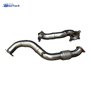 Downpipe de performance haute performance pour Honda Civic Type R FK8 2.0L K20C1, poli, soudé TIG, montage direct, pièce d'échappement - Product Image 5