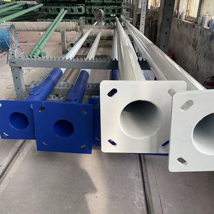 अनुकूलित गर्म डुबकी गैल्वेनाइज्ड स्ट्रीट लाइट पोले6m 8m स्ट्रीट लाइट पोल - Product Image 2